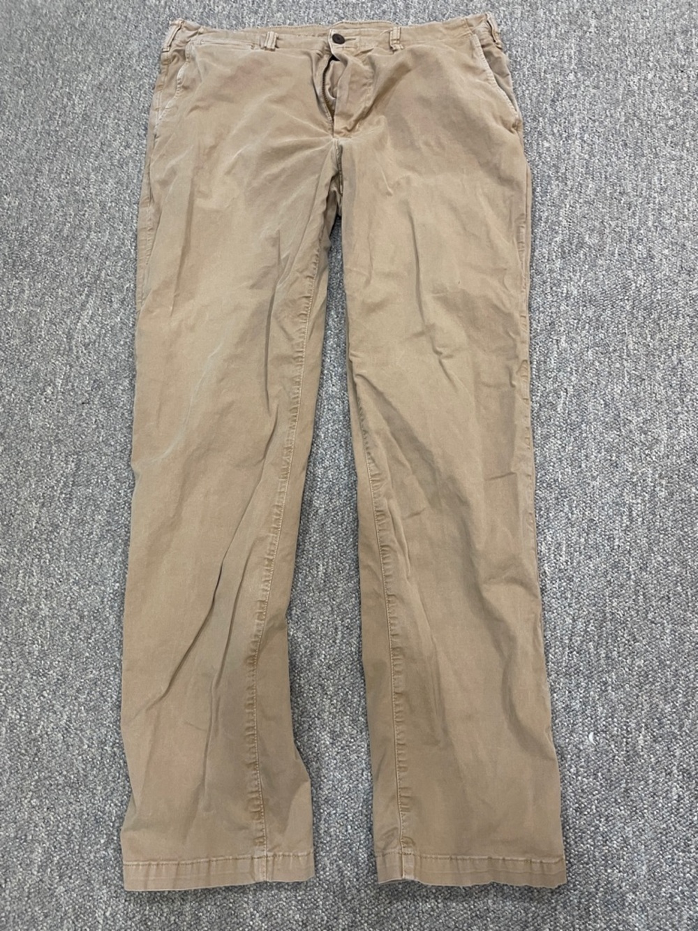 EUC Men’s American Eagle Outfitters Tan Straight-Leg Flex Chinos, Size 36 x 36